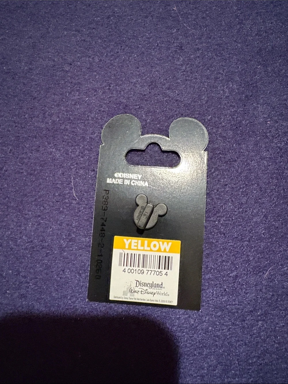 Disney enamel brooch